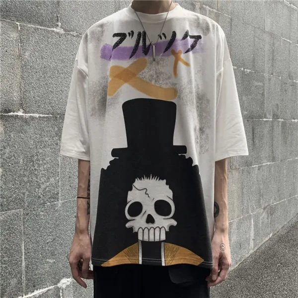 Harajuku Anime Streetwear Oversized T-Shirt