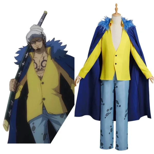 One Piece Trafalgar Law Cosplay Set