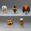 IN Stock Bandai Banpresto Original One Piece WCF The Island of Ghosts VO.11 Luffy Zoro King Franky Sasaki Anime Figures Toys