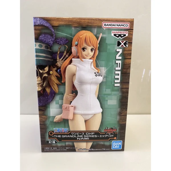 IN Stock Banpresto One Piece DXF Figure The Grandline Series Egghead Nami 16Cm Original Anime Figure Pvc Model Collectible Toys