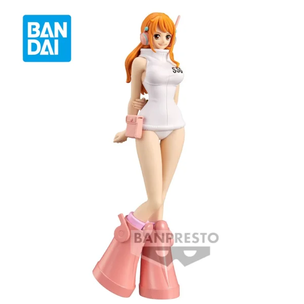 IN Stock Banpresto One Piece DXF Figure The Grandline Series Egghead Nami 16Cm Original Anime Figure Pvc Model Collectible Toys