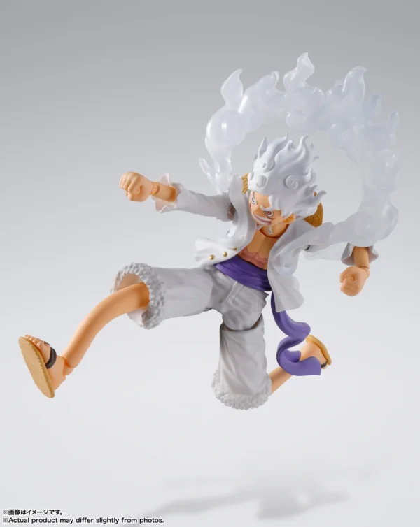 In Stock Original Anime S.H.Figuarts MONKEY.D.LUFFY GEAR5 One Piece PVC Action Figure Collector Toys Gift Doll Model 15cm