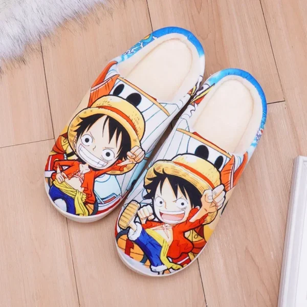 Anime Plush Winter Slippers