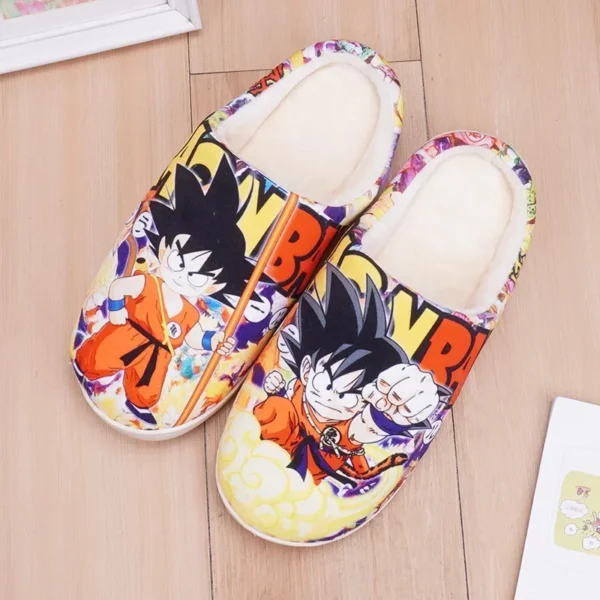 Anime Plush Winter Slippers