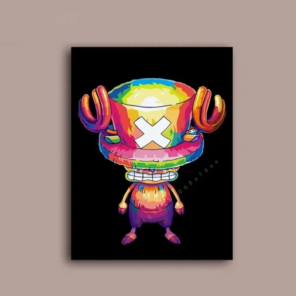 Japan Anime One Piece Tony Chopper Art Posters Wall Decor HD Print Picture Canvas Painting Home Wall Aesthetic Decor