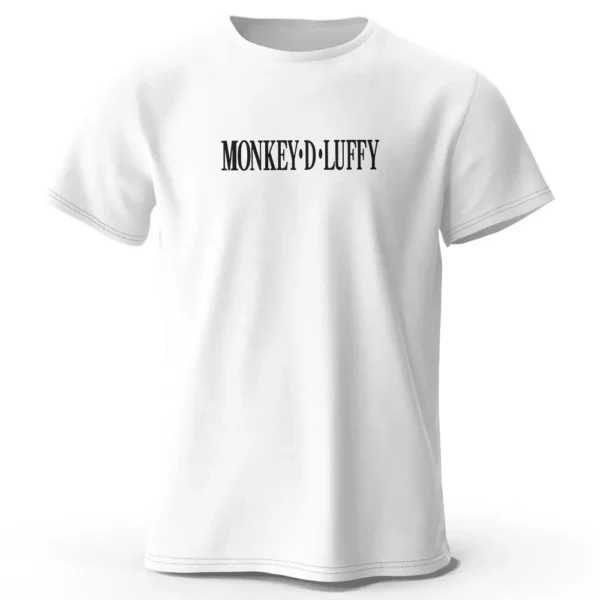 Japanese Anime One Piece Luffy Printed T Shirt For Men Women Oversized Pure Cotton Apparel Tops Tees
