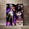 Japanese Anime One Piece Poster Character Whitebeard Canvas Painting Home Decoration Wall Art Painting Decorative Mural Gift