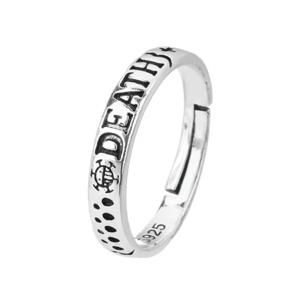 Anime One Piece Figure Rings | Adjustable Law, Luffy & Ace Cosplay Toys | Collectibles & Gifts
