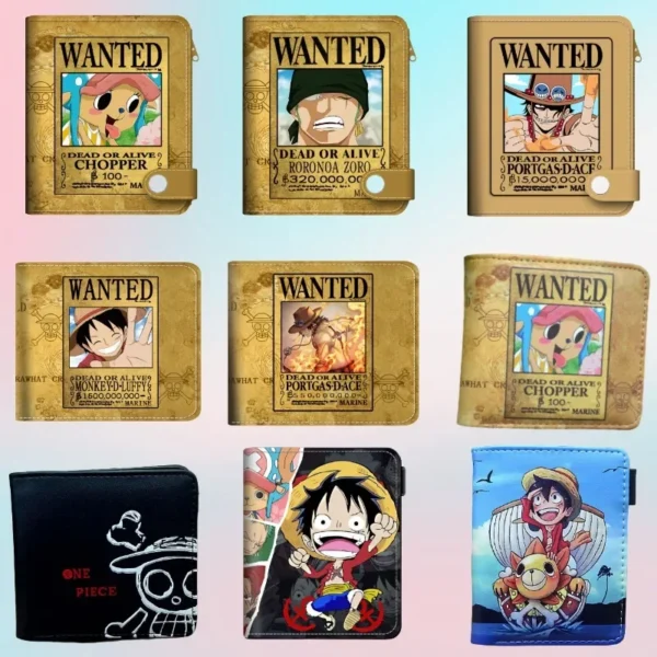 Fashion Anime Wallet