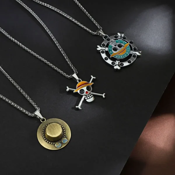 One Piece Luffy Necklace Pendant