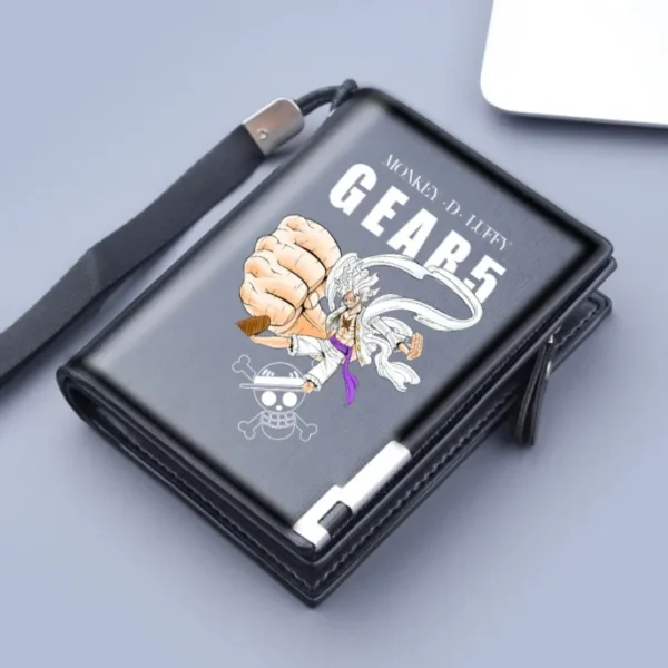 Nika Luffy One Piece Wallet Cute Coin Purse & Keychain