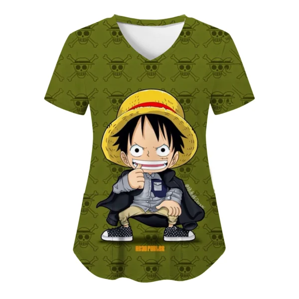 Nurse Uniform One Piece Woman Clothes Anime