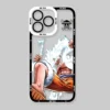 O-One Piece Luffy Clear Case for Samsung Galaxy S23 S22 Ultra S21 S20 FE S10 Plus Note 20 10 Pro 9 A14 A24 A34 A54 Soft Cover