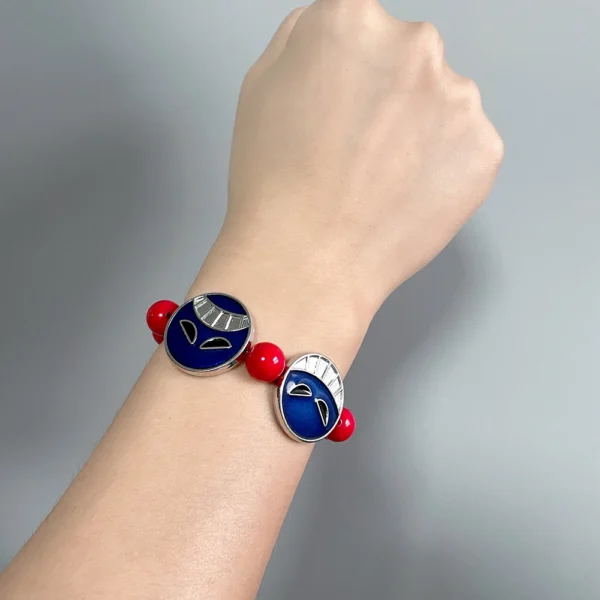 ONE PIECE Portgas·D· Ace Anime Peripherals Beads Bracelet for Men Women Jewelry Necklace Bracelet Best Friend Cosplay Gift