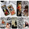 One Piece Animation Cartoon Phone Case For Google Pixel 8 7 6 Pro 6A 5A 5 4 4A XL 5G Black Shell Soft Cover Fundas Coque Capa