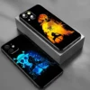 One Piece Anime Cartoon For Apple iPhone 15 14 13 12 Pro Max Mini 11 Pro XS Max X XR 6 7 8 Plus SE 2020 Black Soft Phone Case