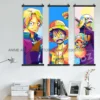 One Piece Anime Pictures Law Home Decor Prints Nami Wall Art Graffiti Luffy Poster Zoro Painting Canvas Nico Robin Living Room