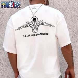 One Piece Anime Portgas D Ace Summer T-Shirt