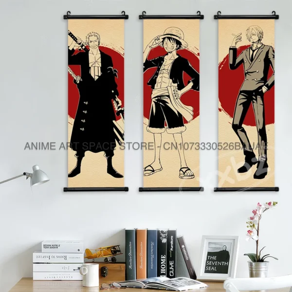 One Piece Anime Posters Zoro Wall Art Nami Canvas Home Decor Nico Robin Painting HD Print Modern Latest Bedroom Vintage Pictures