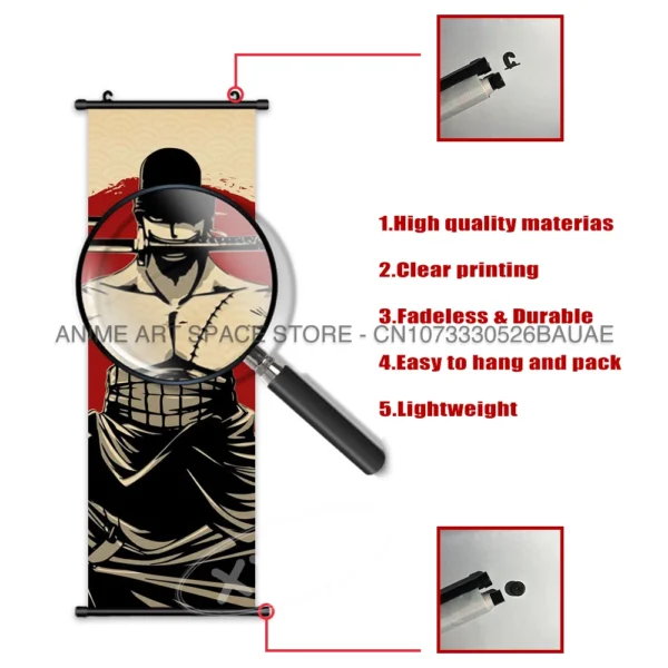 One Piece Anime Posters Zoro Wall Art Nami Canvas Home Decor Nico Robin Painting HD Print Modern Latest Bedroom Vintage Pictures