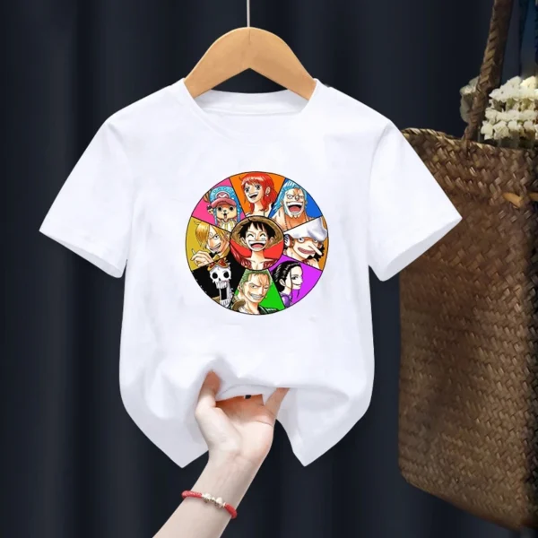 One Piece Cool T Shirt Kid Girl Boy Anime Fashion