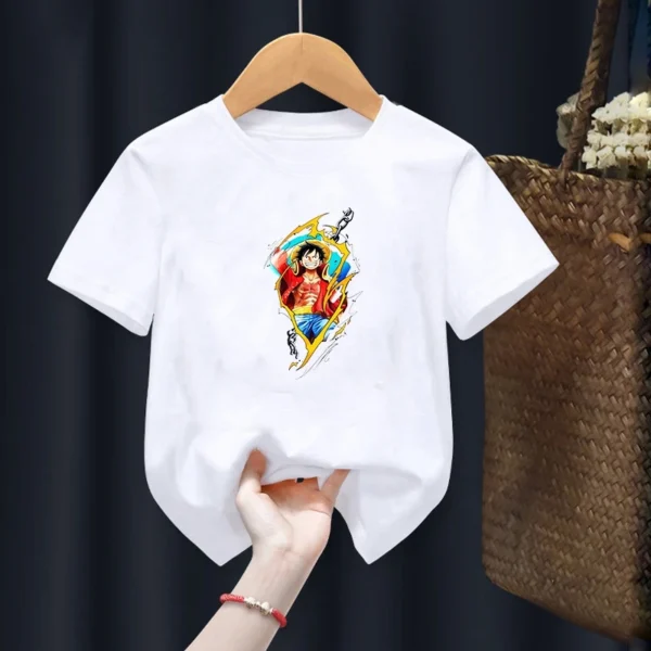 One Piece Cool T Shirt Kid Girl Boy Anime Fashion