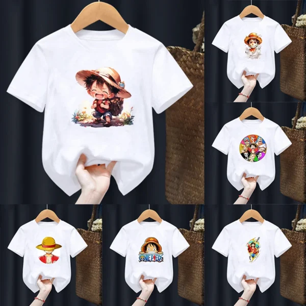 One Piece Cool T Shirt Kid Girl Boy Anime Fashion