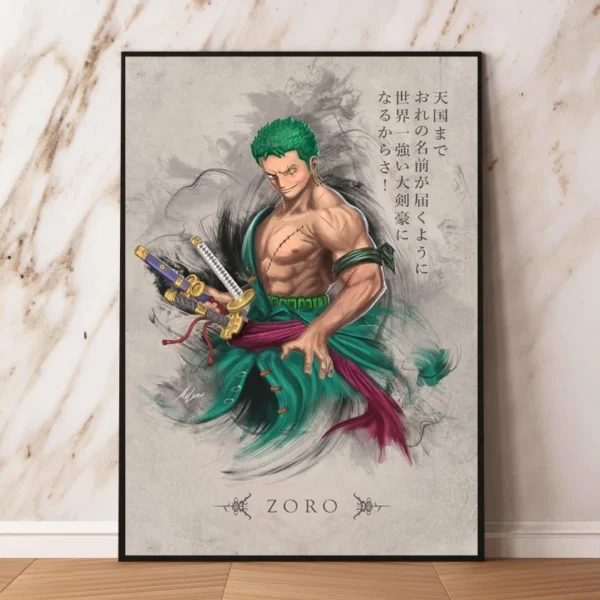 One Piece Japanese Classic Anime Living Room Modular Painting Comics Pictures Hd Print Art Prints Children Gifts Poster Home