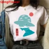One Piece Luffy Zoro clothes female streetwear couple clothes aesthetic graphic tees women top tees white t shirt streetwear
