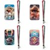 One Piece Slide Card Holder Ace Bus Student Card ID Metro Campus Card Receive Backpack Pendant Two-dimensional Peripherals Gifts