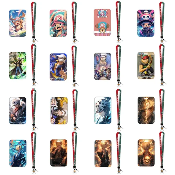 One Piece Slide Card Holder Ace Bus Student Card ID Metro Campus Card Receive Backpack Pendant Two-dimensional Peripherals Gifts