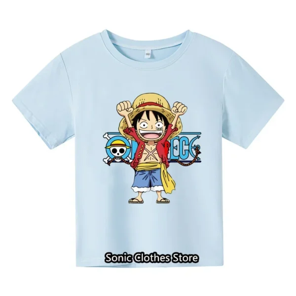One Piece Tshirt Kids Clothes Children