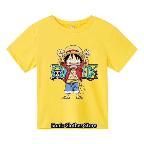 One Piece Tshirt Kids Clothes Children
