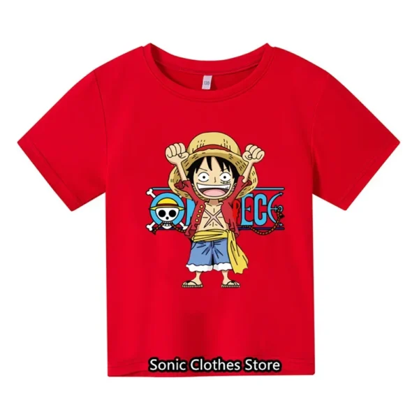 One Piece Tshirt Kids Clothes Children