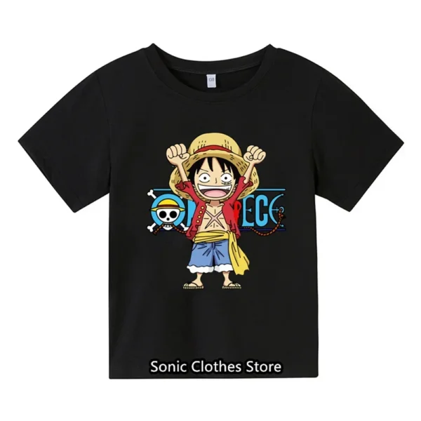 One Piece Tshirt Kids Clothes Children