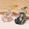 One Piece White Hair Bookmark