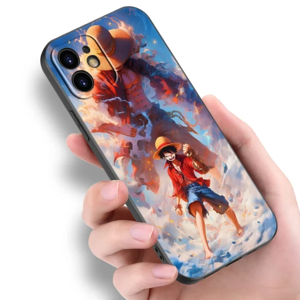 One Piece monkey d luffy Black Phone Case For Honor 90 Lite,X7B,X6,X8B,X6A,X6S,X7A,X8A,X9A,X9B,X5 Plus,70,20Pro,30i,10Lite,Cover