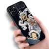 One Piece monkey d luffy Black Phone Case For Honor 90 Lite,X7B,X6,X8B,X6A,X6S,X7A,X8A,X9A,X9B,X5 Plus,70,20Pro,30i,10Lite,Cover