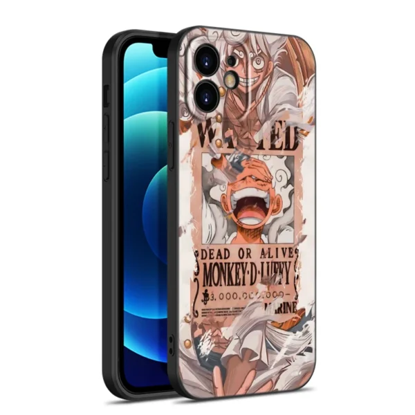 One Piece monkey d luffy Black Phone Case For Honor 90 Lite,X7B,X6,X8B,X6A,X6S,X7A,X8A,X9A,X9B,X5 Plus,70,20Pro,30i,10Lite,Cover