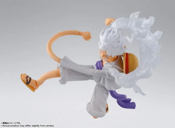 Original BANDAI S.H.Figuarts S.H.Figuarts Anime Monkey D Luffy Gear 5 NIKA ONE PIECE Action Figure PVC Model Birthday Xmas Gift
