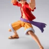 Original Bandai S.H.Figuarts Monkey D. Luffy Raid One Piece on Onigashima Anime Figure Toys SHF Action PVC Model Collector Gift