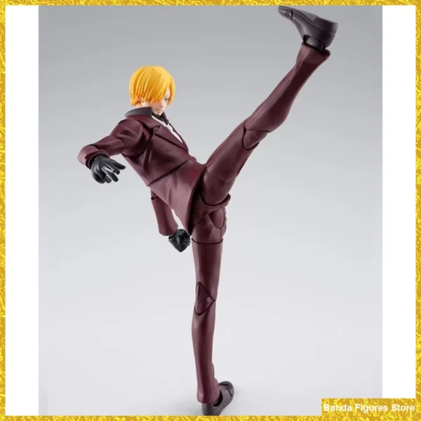 Original Bandai S.H.Figuarts SHF One Piece Sanji The Raid On Onigashima In Stock Anime Figures Model Toys