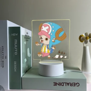one piece 3D Visual Acrylic Night Light Birth day gift home decor