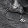 Stainless Steel Bracelets Anime Straw Hat Skull Face Fashion Double Chain Hip Hop Goth Bracelet For Women Jewelry Gift One Piece