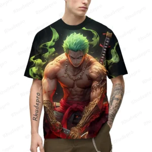 Summer Hot Japan Anime 3D Printing Cosplay T-shirt